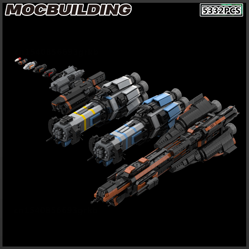 Model Kit Destroyer - MOC Building Block Nave spaziale Star