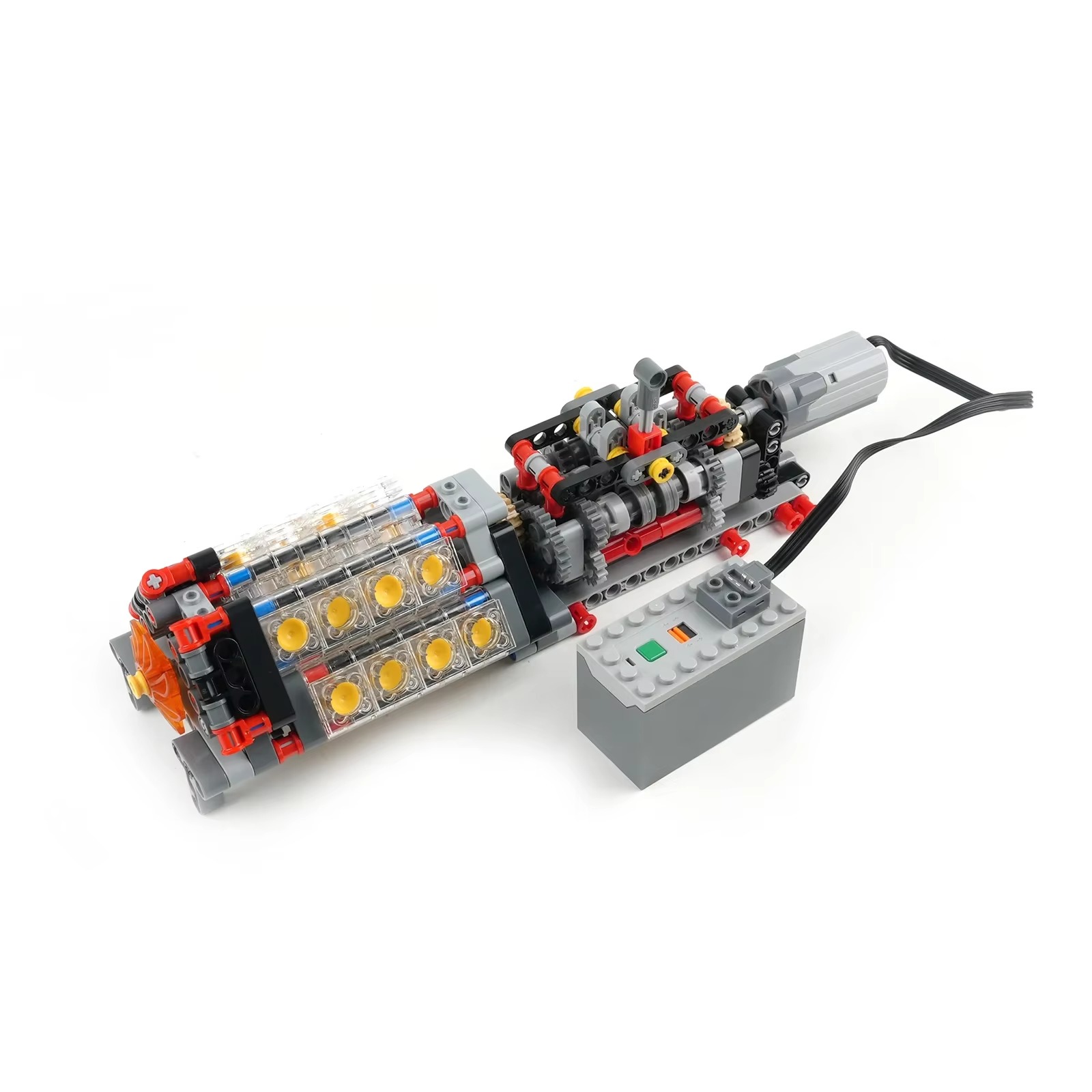 Model Kit Engine - Motore V16 trasparente ad alta tecnologia