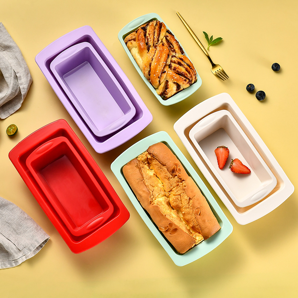 Model Kit For Beginners - Stampo rettangolare in silicone per toast,