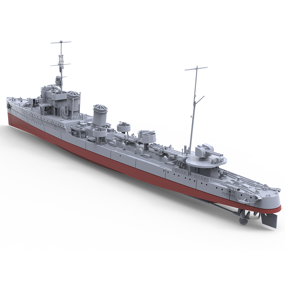 Model Kit Destroyer - SSC732 MRY-SFW 1/350 1/700 1/200 Cacciatorpediniere