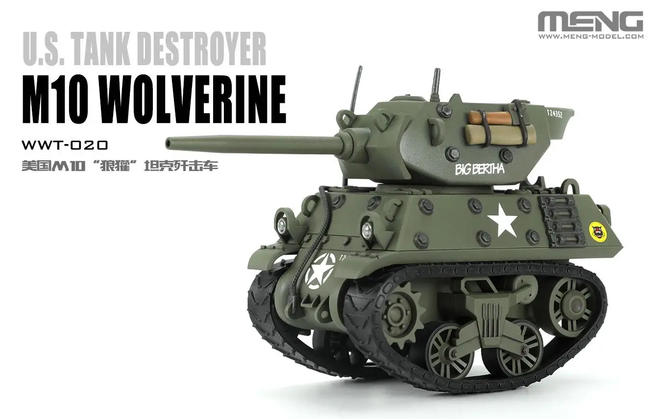 Model Kit Destroyer - Modello MENG WWT U.S. Kit modello