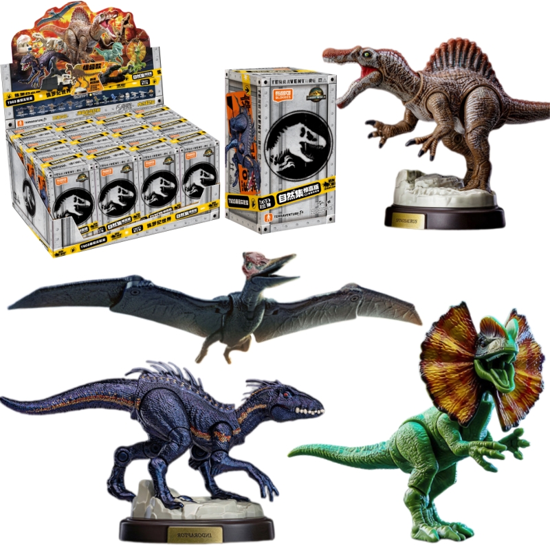 Model Kit Action Figure - BLOKEES Original Jurassic World V02 V03