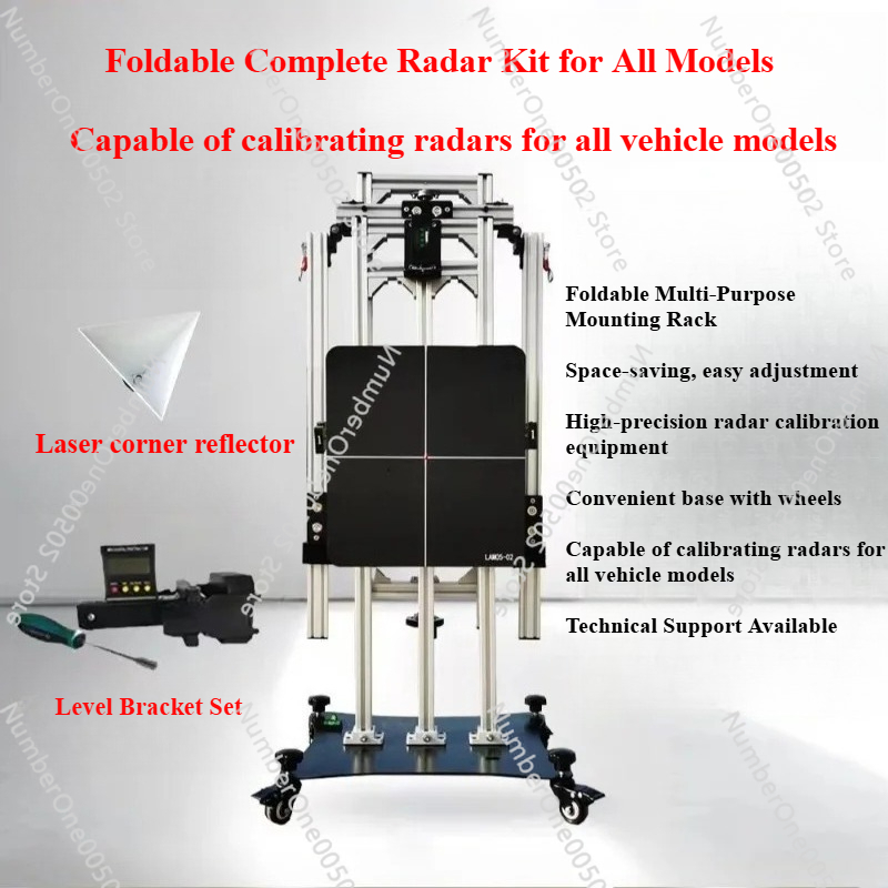 Model Kit Levels - Strumento di Calibrazione ADAS Universale Pieghevole