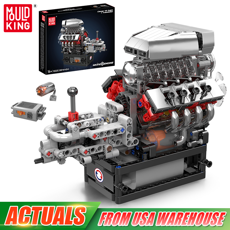Model Kit Engine - Mould King 10225 Motore tecnico Giocattoli
