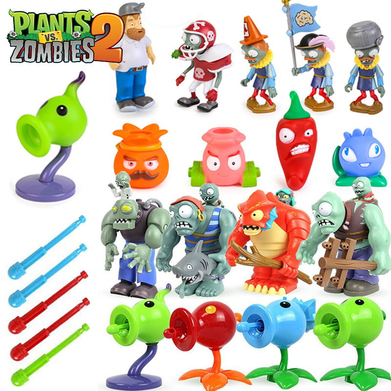 Model Kit Zombie - Set di Giocattoli Plants Vs Zombies: