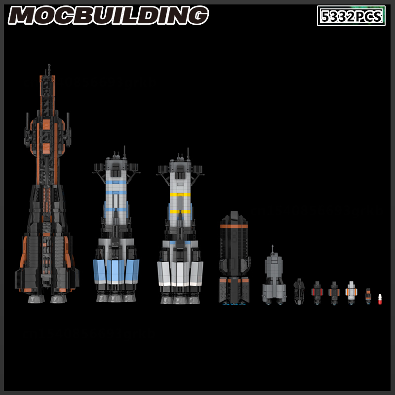 MOC Building Block Nave spazia - Model Kit Destroyer recensione e prezzo