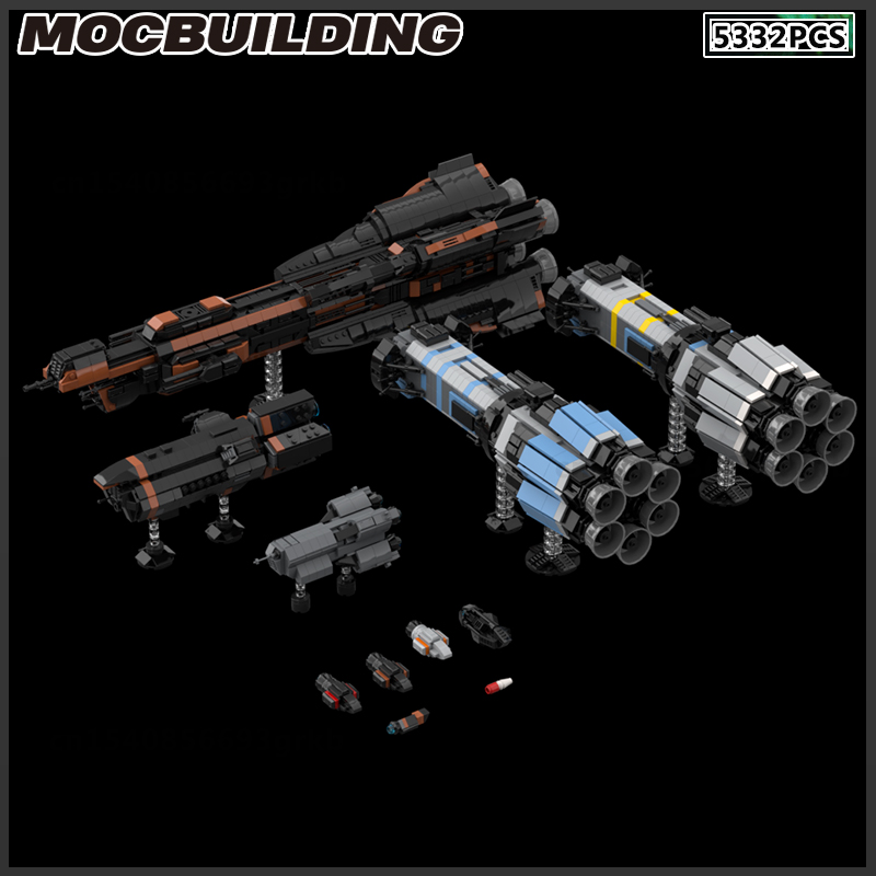 MOC Building Block Nave spazia - Model Kit Destroyer recensione e prezzo