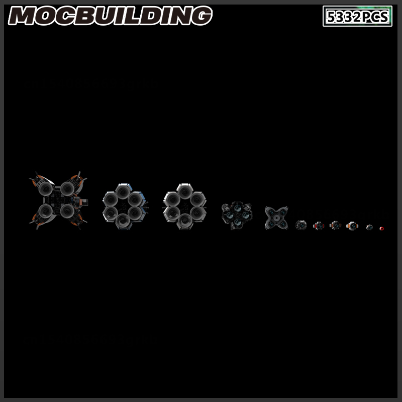 MOC Building Block Nave spazia - Model Kit Destroyer recensione e prezzo