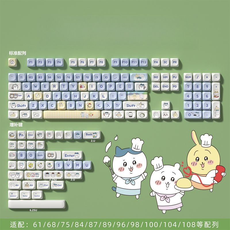 Keycaps Kawaii a Tema Chiikawa - Model Kit Destroyer recensione e prezzo