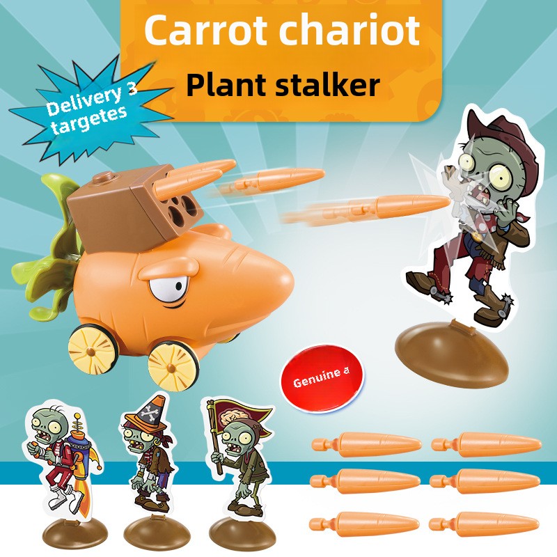 Plants Vs Zombies 2 Carrot Cha - Model Kit Zombie recensione e prezzo