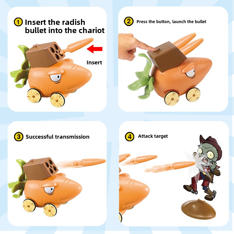 Plants Vs Zombies 2 Carrot Cha - Model Kit Zombie recensione e prezzo