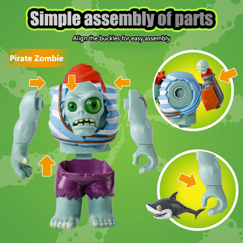 Plants vs. Zombies 2 Set di Gi - Model Kit Zombie recensione e prezzo